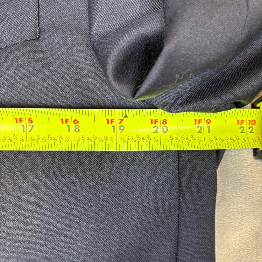 Ralph Lauren Men's Navy Wool‎ Blazer Gold Buttons Sport Coat Size 40L